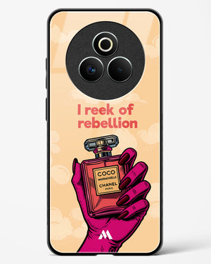 Reek Of Rebellion Glass Case Phone Cover (Realme)