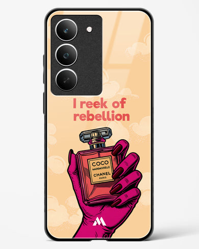 Reek Of Rebellion Glass Case Phone Cover (Realme)