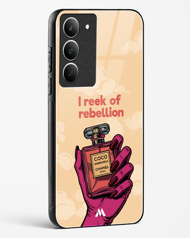 Reek Of Rebellion Glass Case Phone Cover (Realme)