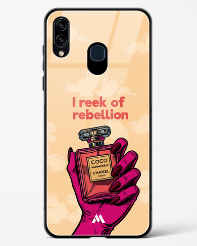 Reek Of Rebellion Glass Case Phone Cover (Samsung)