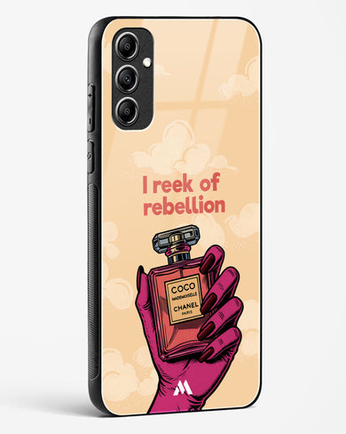 Reek Of Rebellion Glass Case Phone Cover (Samsung)