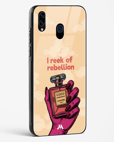 Reek Of Rebellion Glass Case Phone Cover (Samsung)