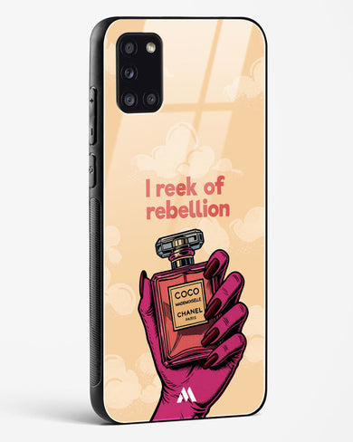 Reek Of Rebellion Glass Case Phone Cover (Samsung)