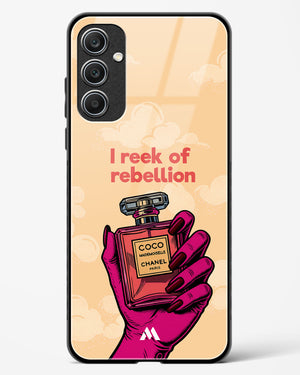 Reek Of Rebellion Glass Case Phone Cover (Samsung)