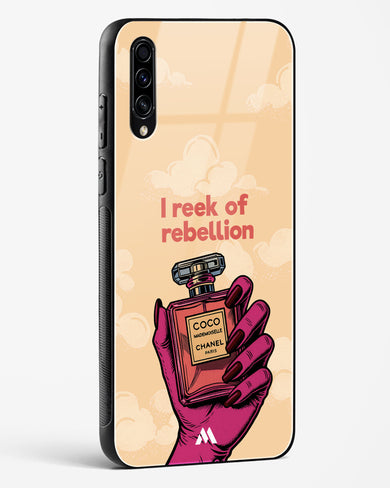 Reek Of Rebellion Glass Case Phone Cover (Samsung)