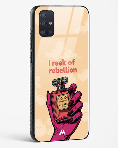 Reek Of Rebellion Glass Case Phone Cover (Samsung)