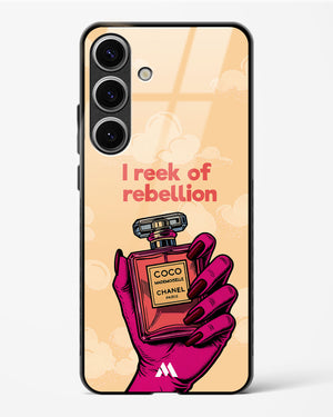 Reek Of Rebellion Glass Case Phone Cover (Samsung)