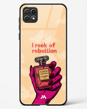 Reek Of Rebellion Glass Case Phone Cover (Samsung)