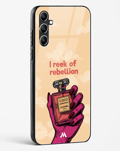 Reek Of Rebellion Glass Case Phone Cover (Samsung)