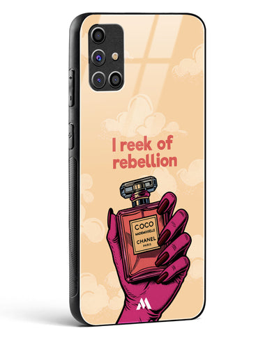 Reek Of Rebellion Glass Case Phone Cover (Samsung)