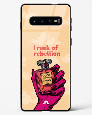 Reek Of Rebellion Glass Case Phone Cover (Samsung)