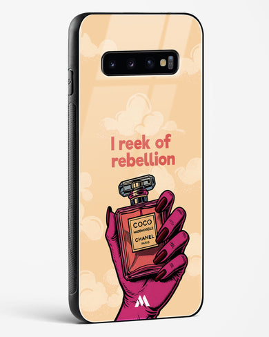 Reek Of Rebellion Glass Case Phone Cover (Samsung)