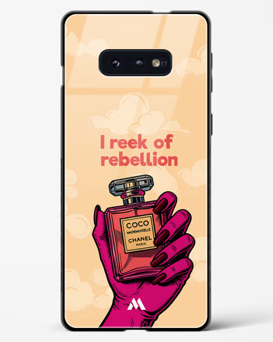 Reek Of Rebellion Glass Case Phone Cover (Samsung)