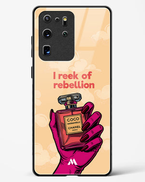 Reek Of Rebellion Glass Case Phone Cover (Samsung)