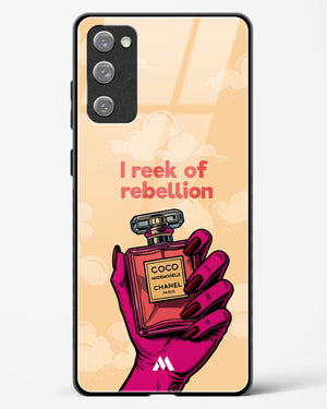 Reek Of Rebellion Glass Case Phone Cover (Samsung)