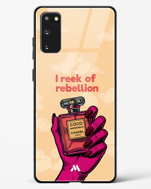 Reek Of Rebellion Glass Case Phone Cover (Samsung)