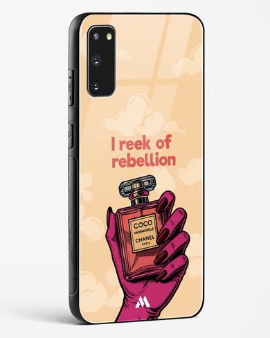 Reek Of Rebellion Glass Case Phone Cover (Samsung)