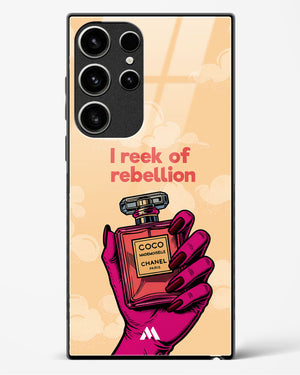 Reek Of Rebellion Glass Case Phone Cover (Samsung)