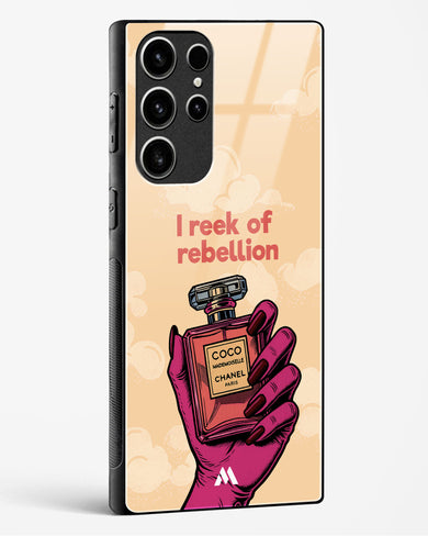 Reek Of Rebellion Glass Case Phone Cover (Samsung)