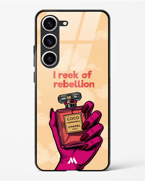 Reek Of Rebellion Glass Case Phone Cover (Samsung)