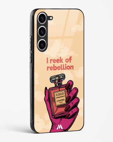 Reek Of Rebellion Glass Case Phone Cover (Samsung)