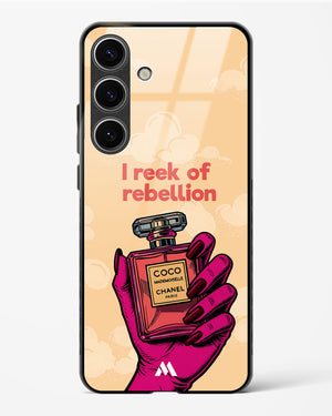 Reek Of Rebellion Glass Case Phone Cover (Samsung)