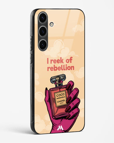 Reek Of Rebellion Glass Case Phone Cover (Samsung)