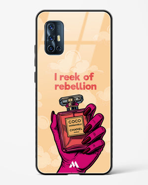 Reek Of Rebellion Glass Case Phone Cover (Vivo)