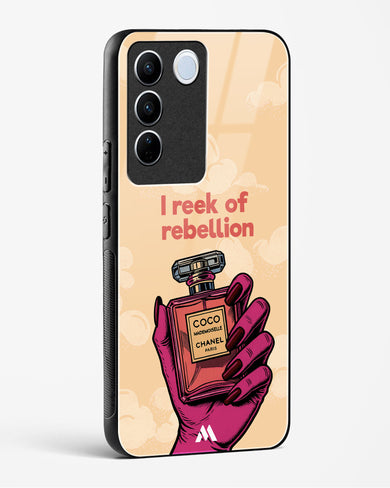 Reek Of Rebellion Glass Case Phone Cover (Vivo)