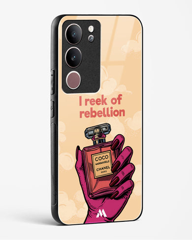 Reek Of Rebellion Glass Case Phone Cover (Vivo)
