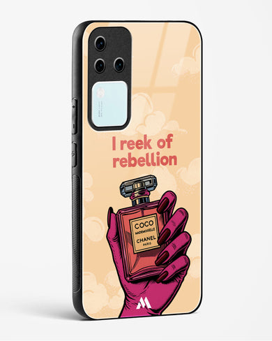 Reek Of Rebellion Glass Case Phone Cover (Vivo)