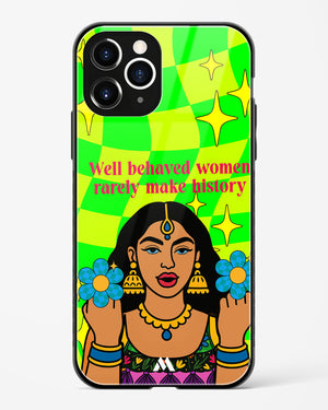 History Maker Glass Case Phone Cover (Apple)