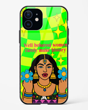 History Maker Glass Case Phone Cover (Apple)