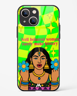 History Maker Glass Case Phone Cover (Apple)