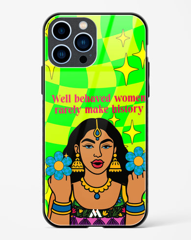 History Maker Glass Case Phone Cover (Apple)