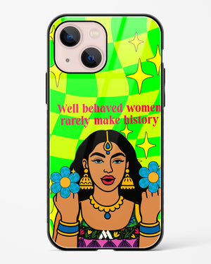 History Maker Glass Case Phone Cover (Apple)