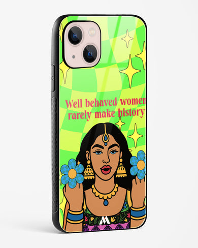 History Maker Glass Case Phone Cover (Apple)