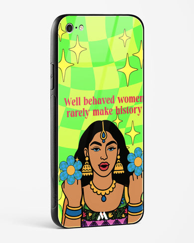 History Maker Glass Case Phone Cover (Apple)