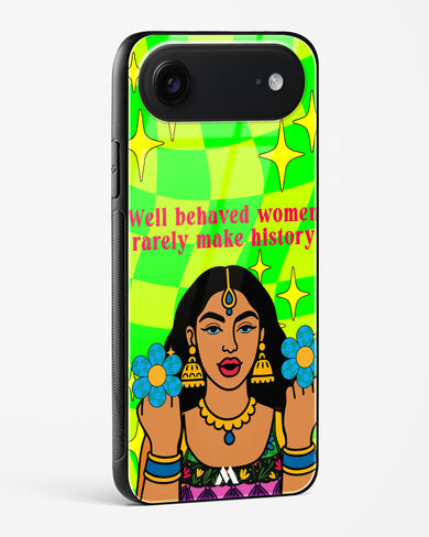 History Maker Glass Case Phone Cover (Apple)