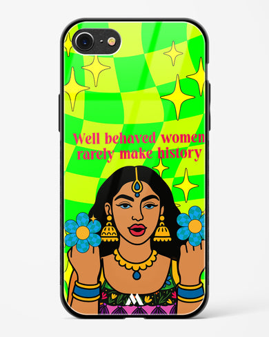 History Maker Glass Case Phone Cover (Apple)