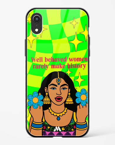 History Maker Glass Case Phone Cover (Apple)