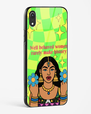 History Maker Glass Case Phone Cover (Apple)