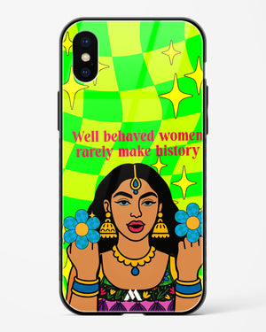 History Maker Glass Case Phone Cover (Apple)
