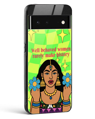 History Maker Glass Case Phone Cover (Google)