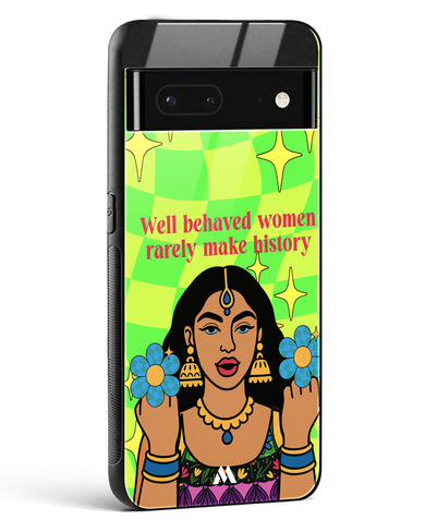 History Maker Glass Case Phone Cover (Google)