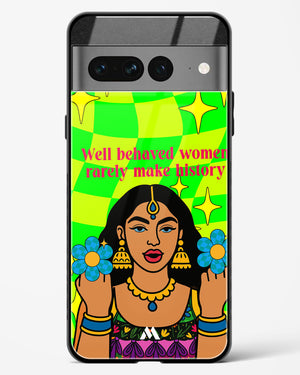 History Maker Glass Case Phone Cover (Google)