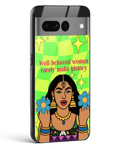 History Maker Glass Case Phone Cover (Google)