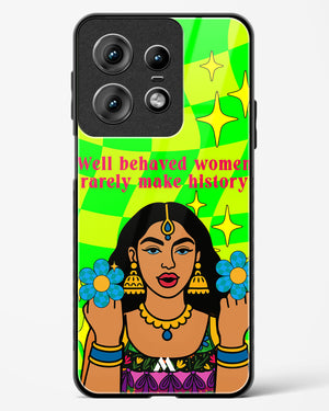 History Maker Glass Case Phone Cover (Motorola)