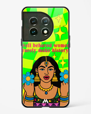 History Maker Glass Case Phone Cover (OnePlus)