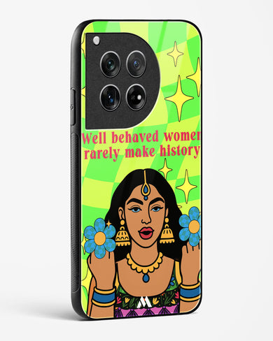 History Maker Glass Case Phone Cover (OnePlus)